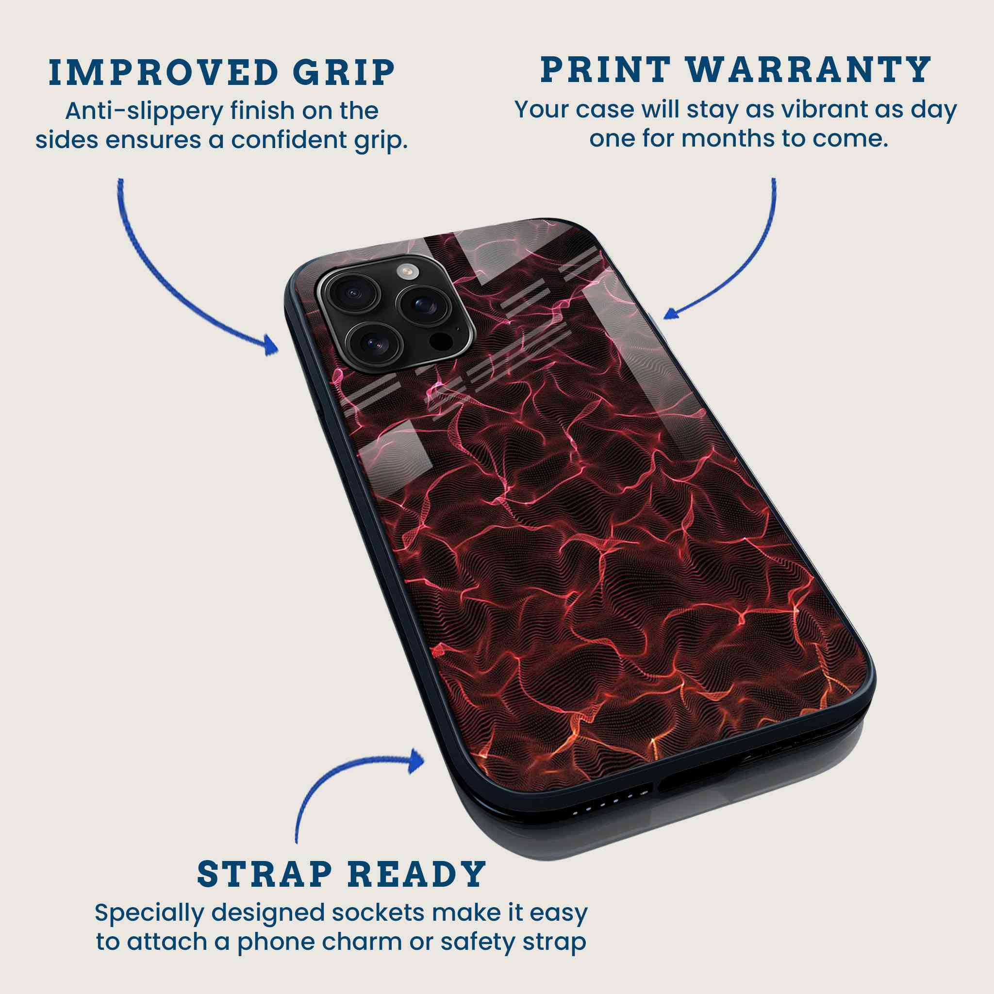 Fire Dance Mobile Back Cover Feature Image