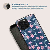 Floral Fantasy Mobile Back Cover Bezel Image