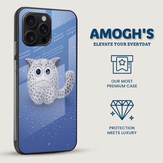 Fluffy Kitty Mobile Back Cover Side Image