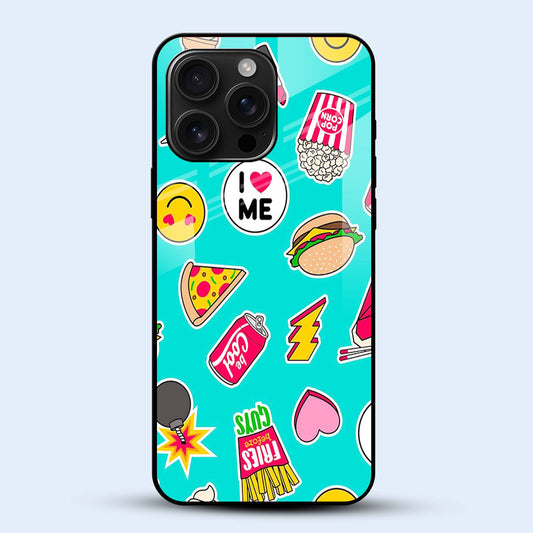 Fun Stickers Mobile Back Cover Main Image