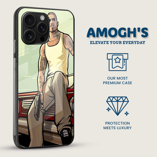 GTA San Andreas Mobile Back Cover Side Image