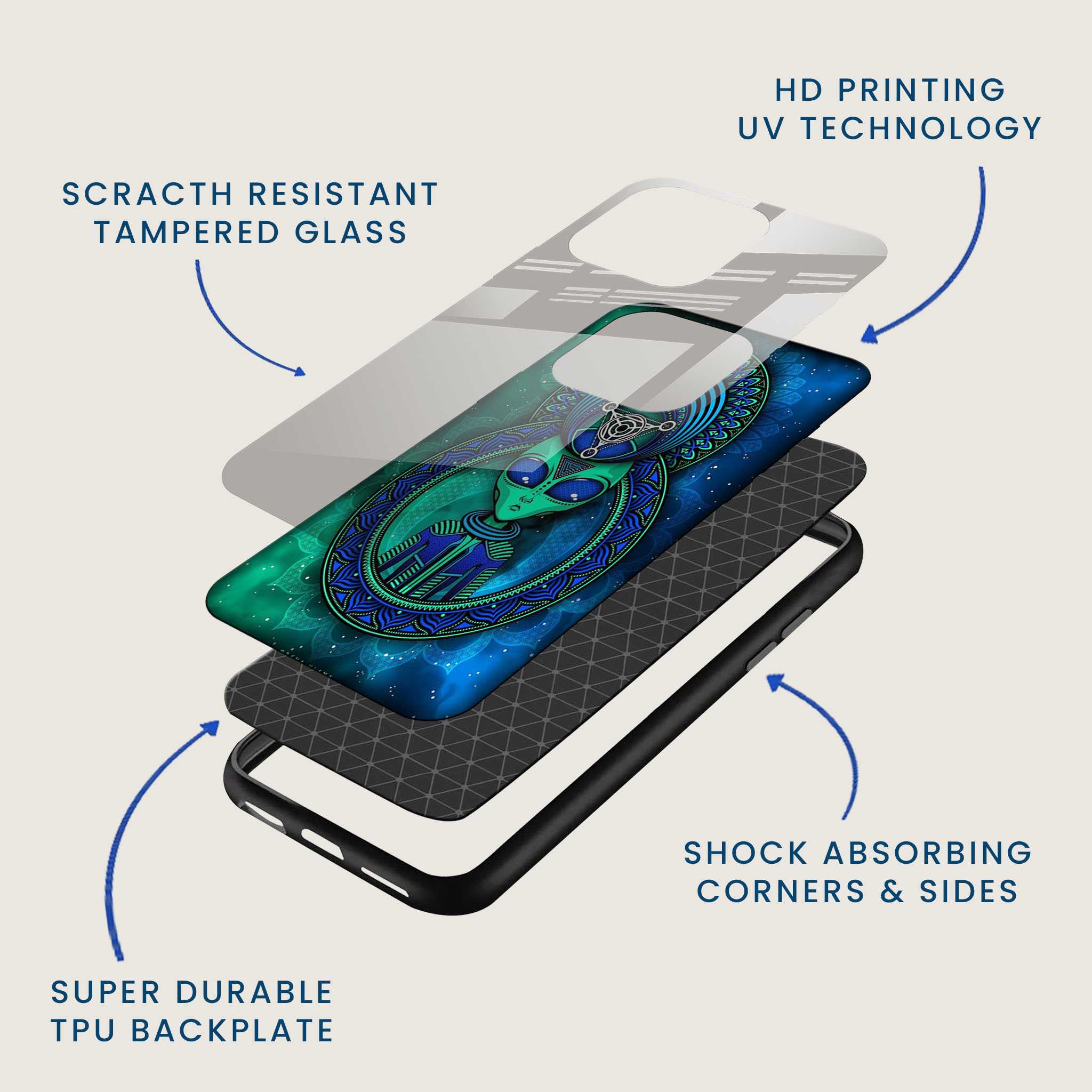 Galactic Guardian Mobile Back Cover Layer Image