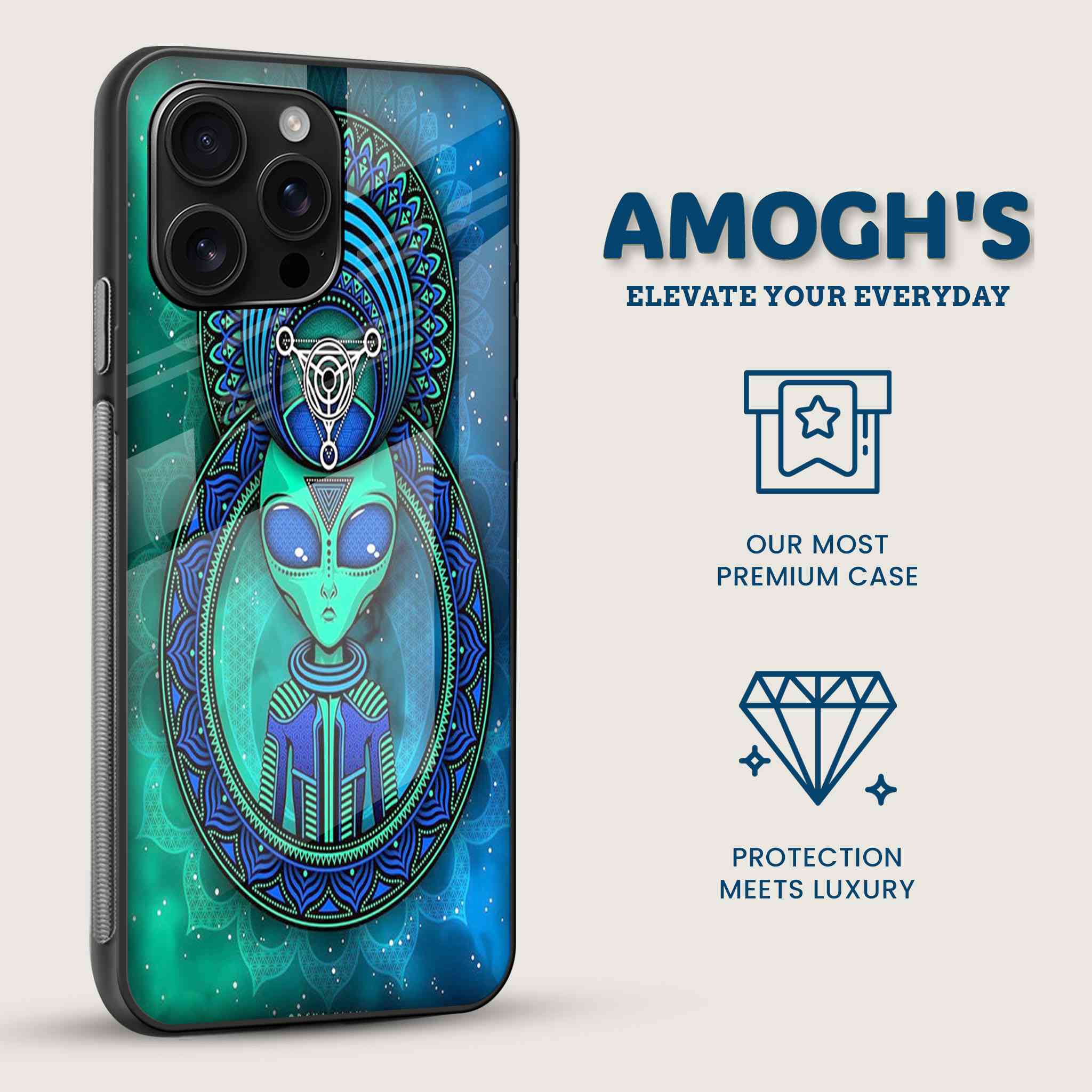 Galactic Guardian Mobile Back Cover Side Image