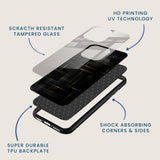 Gold Shimmer Mobile Back Cover Layer Image