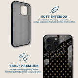 Gold Starburst Mobile Back Cover Brand Image
