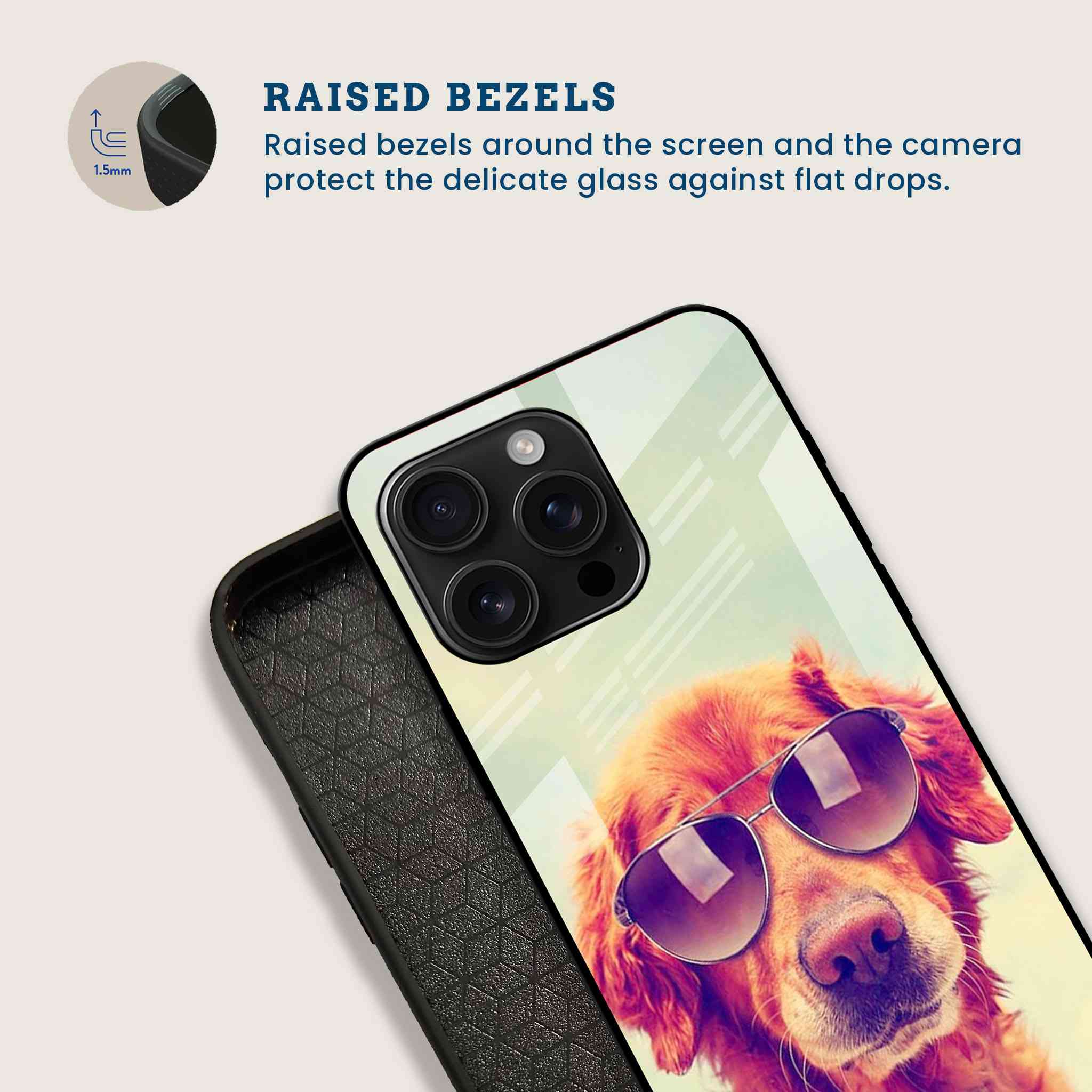 Golden Retreiver Mobile Back Cover Bezel Image