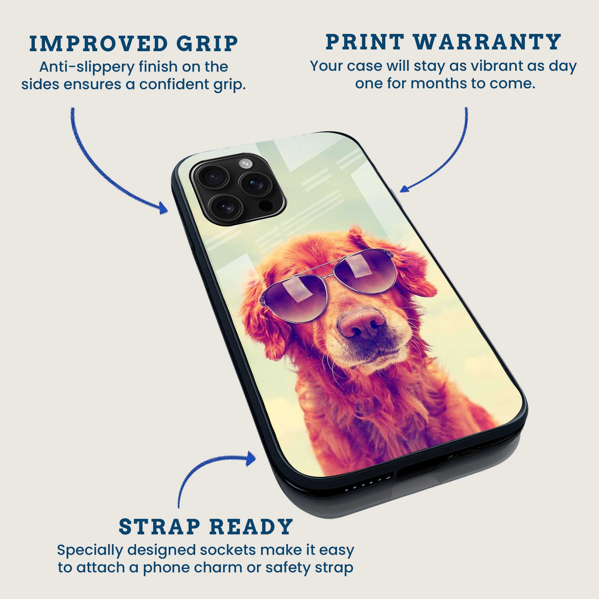 Golden Retreiver Mobile Back Cover Feature Image