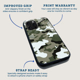 Green Camo Mobile Back Cover Feature Image