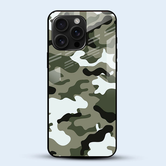 Green Camo Mobile Back Cover Main Image