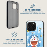 Happy Doraemon Mobile Back Cover Brand Image