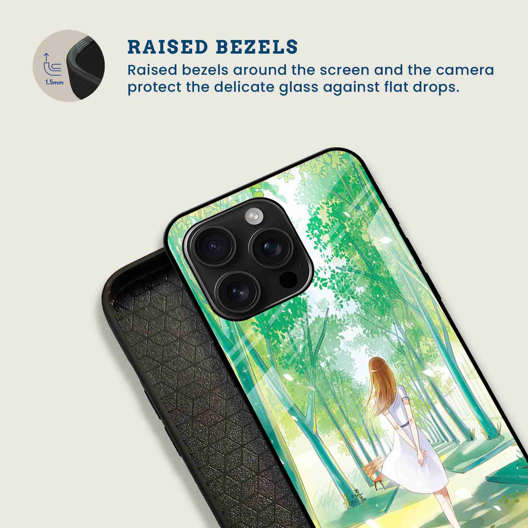 Happy Gal Mobile Back Cover Bezel Image
