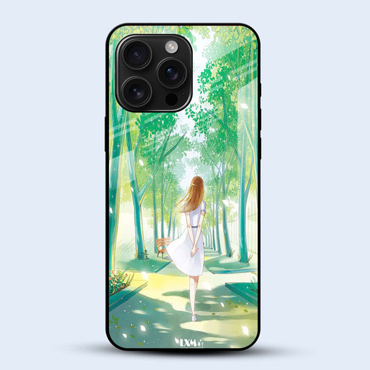 Happy Gal Mobile Back Cover Main Image