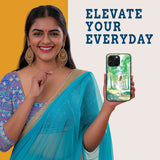 Happy Gal Mobile Back Cover Woman Image