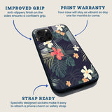 Hibiscus Night Mobile Back Cover Feature Image