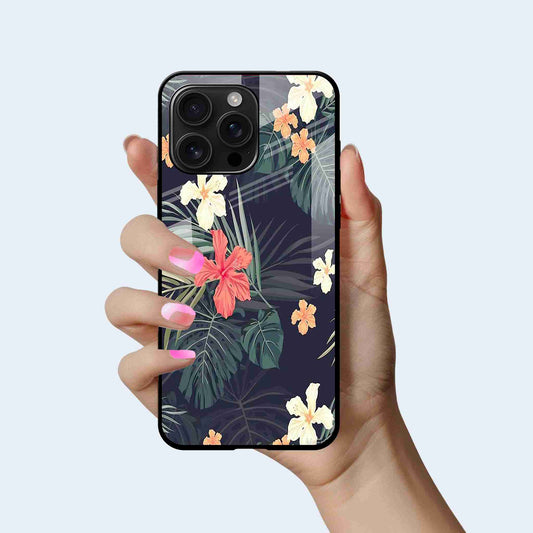 Hibiscus Night Mobile Back Cover
