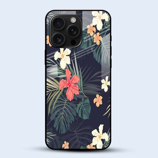 Hibiscus Night Mobile Back Cover Main Image