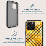 Honeycomb Shine Mobile Back Cover Brand Image
