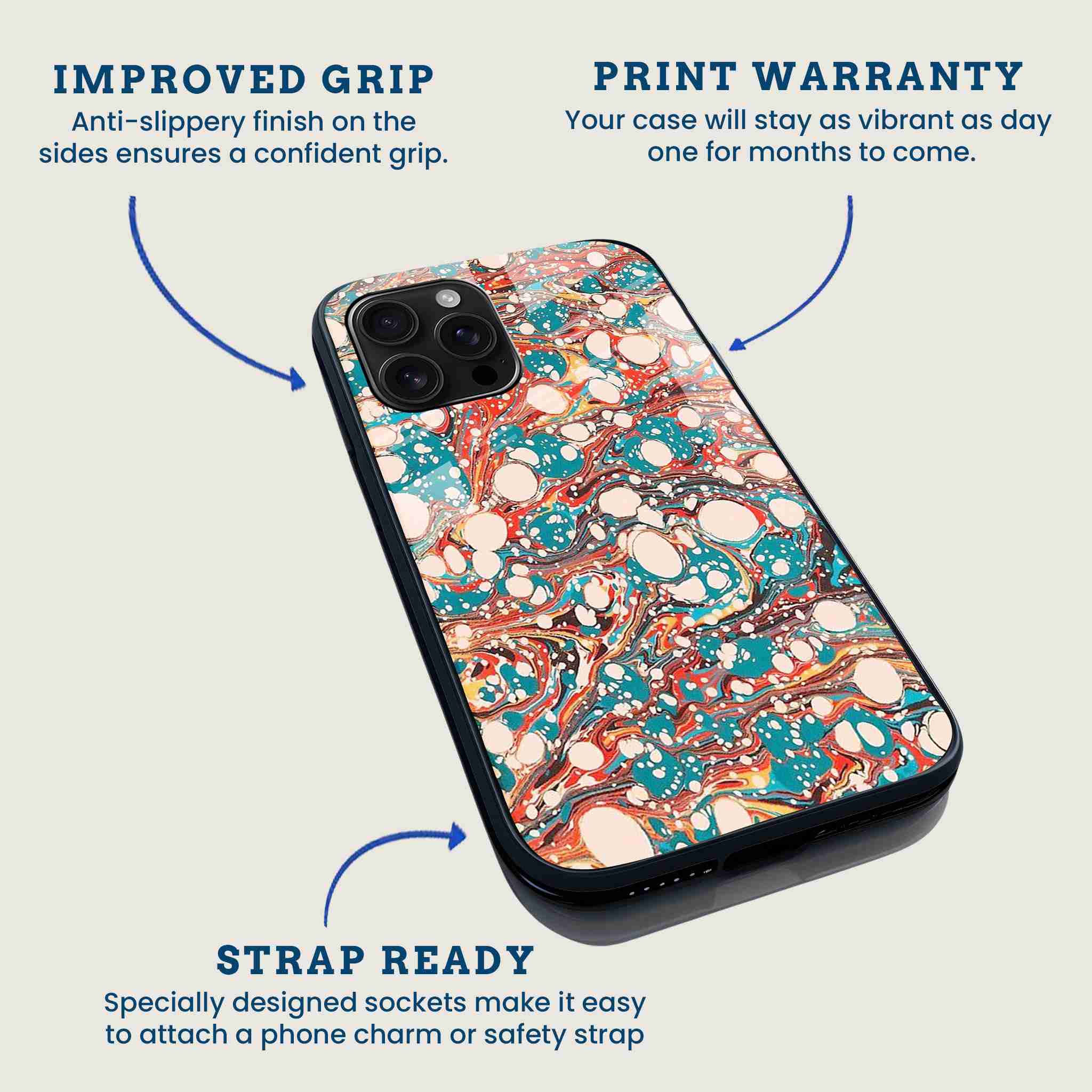Hydro Drip Artistic Mobile Back Cover Feature Image