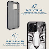 Hypnotic Cat Eyes Mobile Back Cover Brand Image