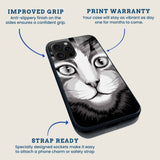 Hypnotic Cat Eyes Mobile Back Cover Feature Image