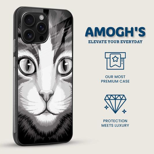 Hypnotic Cat Eyes Mobile Back Cover Side Image