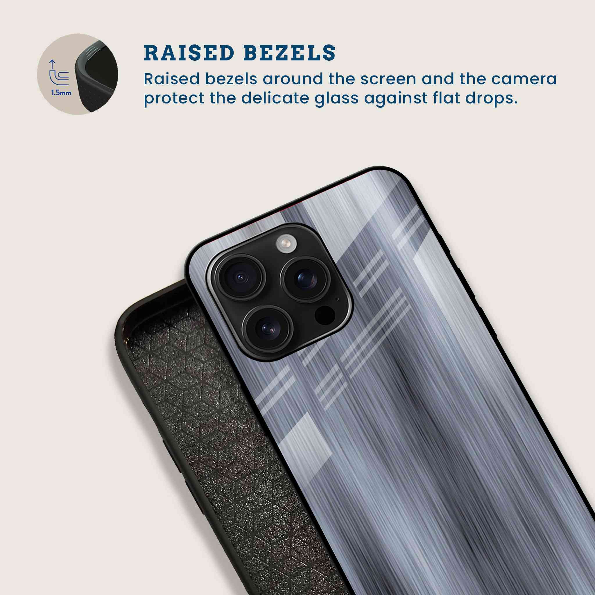 Industrial Modern Chic Mobile Back Cover Bezel Image