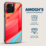 Inferno Swirl Mobile Back Cover Side Image