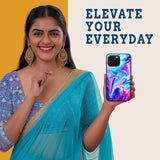 Interstellar Dreams Mobile Back Cover Woman Image