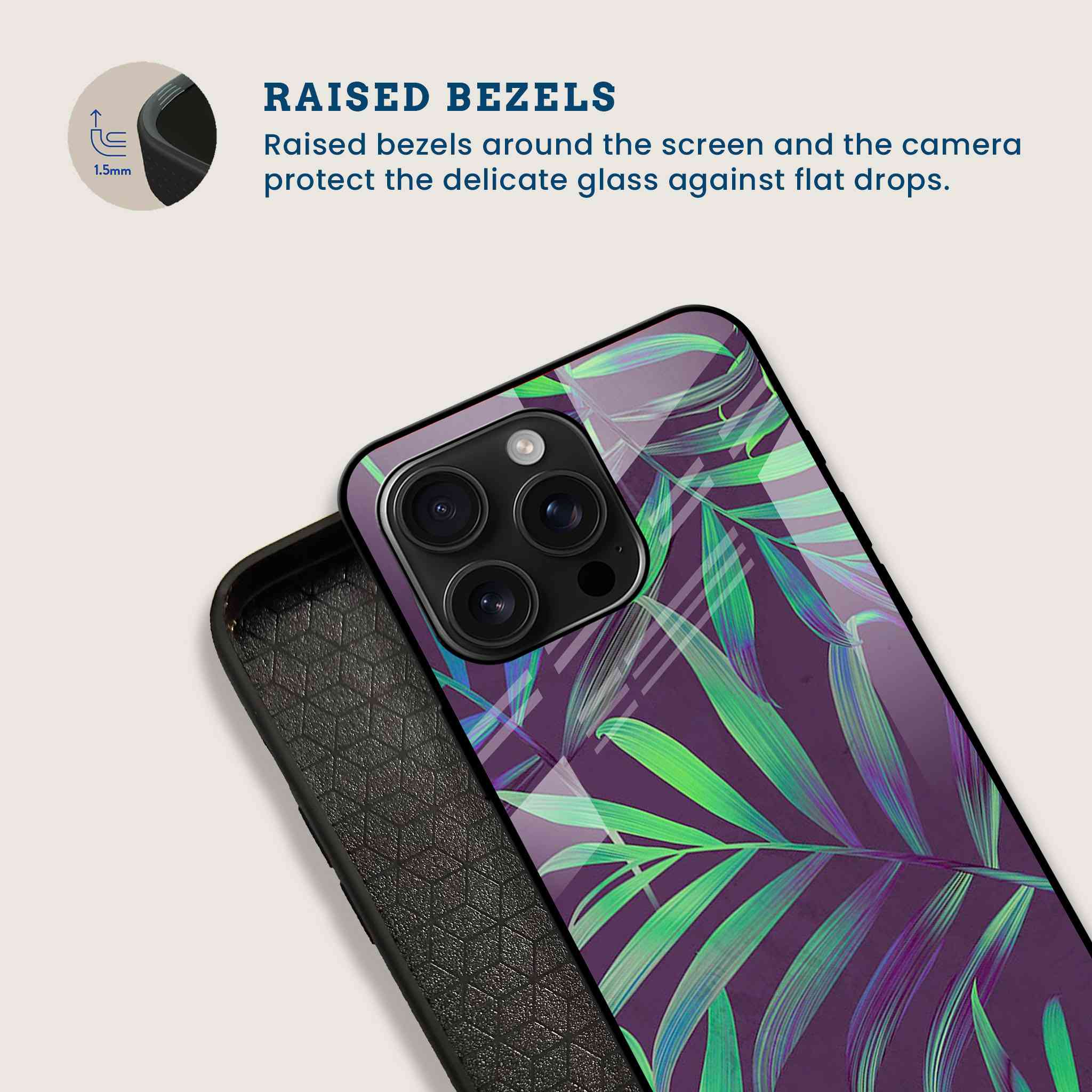 Jungle Haze Mobile Back Cover Bezel Image