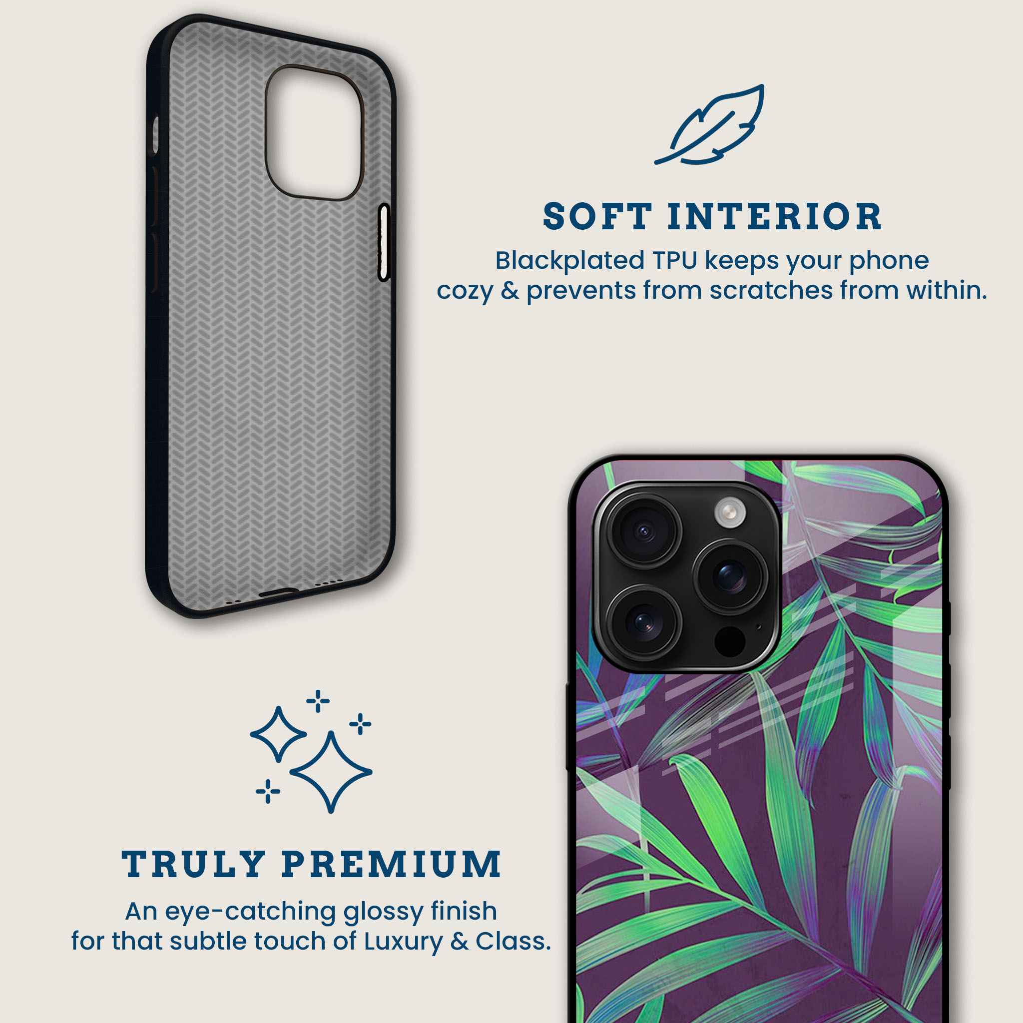 Jungle Haze Mobile Back Cover Brand Image