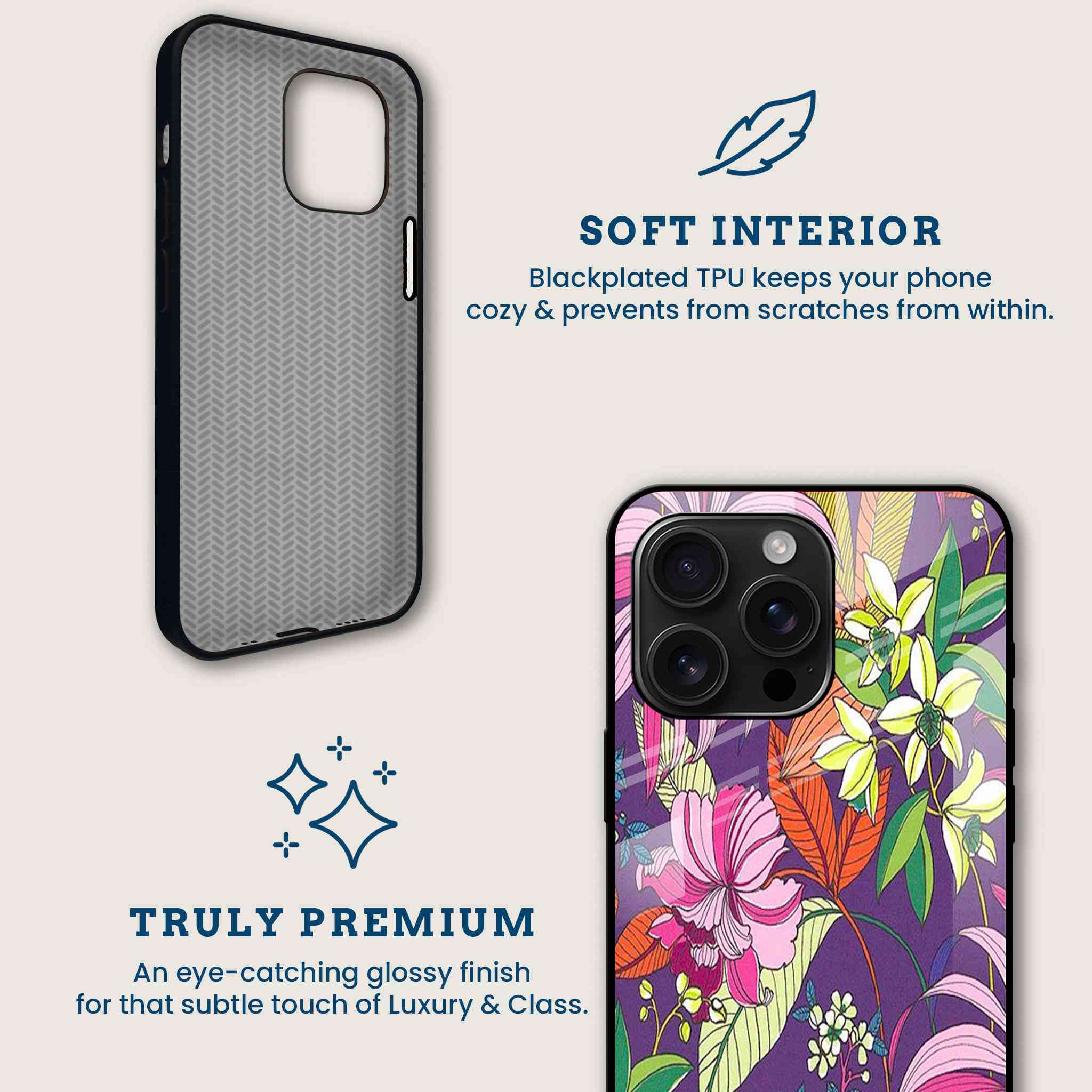 Jungle Paradise Mobile Back Cover Brand Image