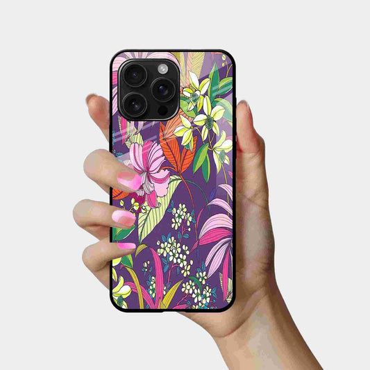 Jungle Paradise Floral Mobile Back Cover