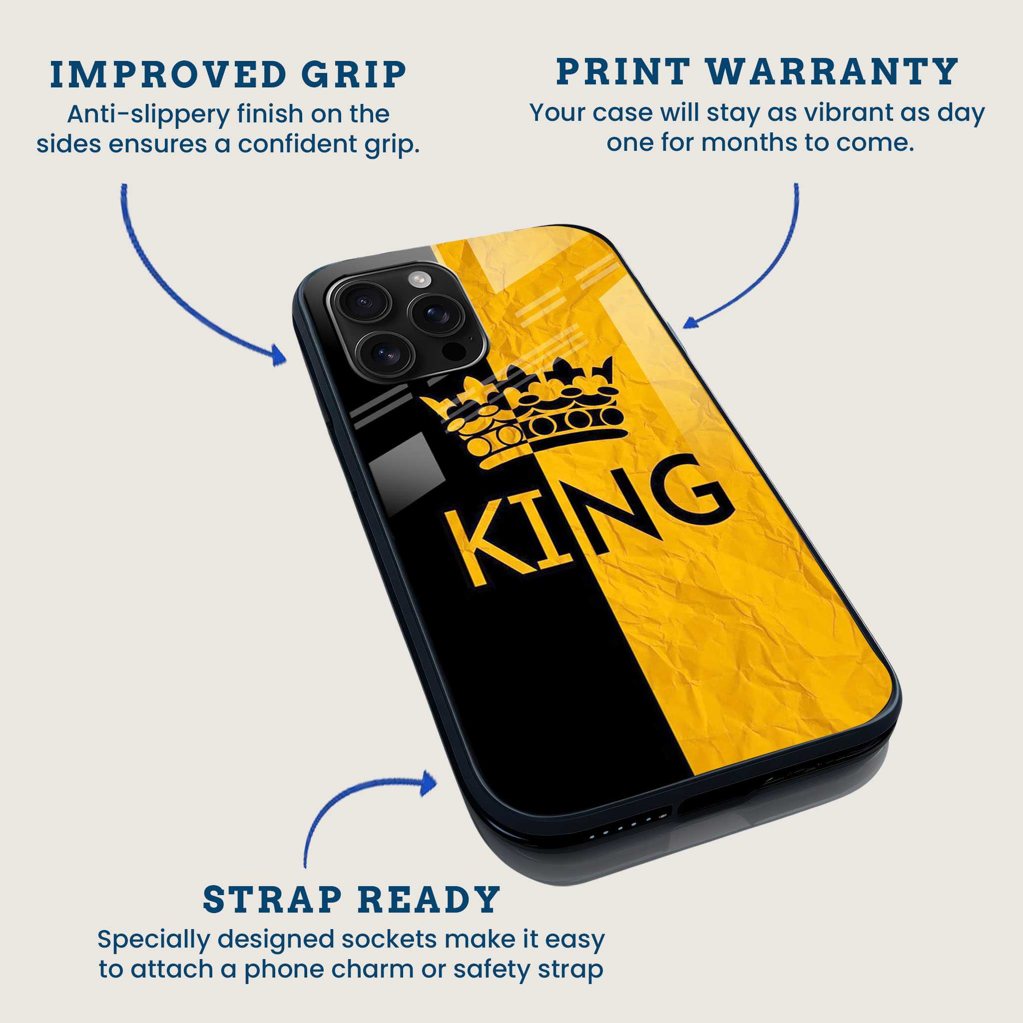 King Crown Mobile Back Cover Feature Image