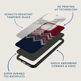 Knit Pattern Mobile Back Cover Layer Image