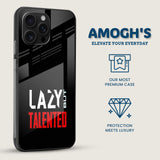 Lazy But Talented Mobile Back Cover Side Image