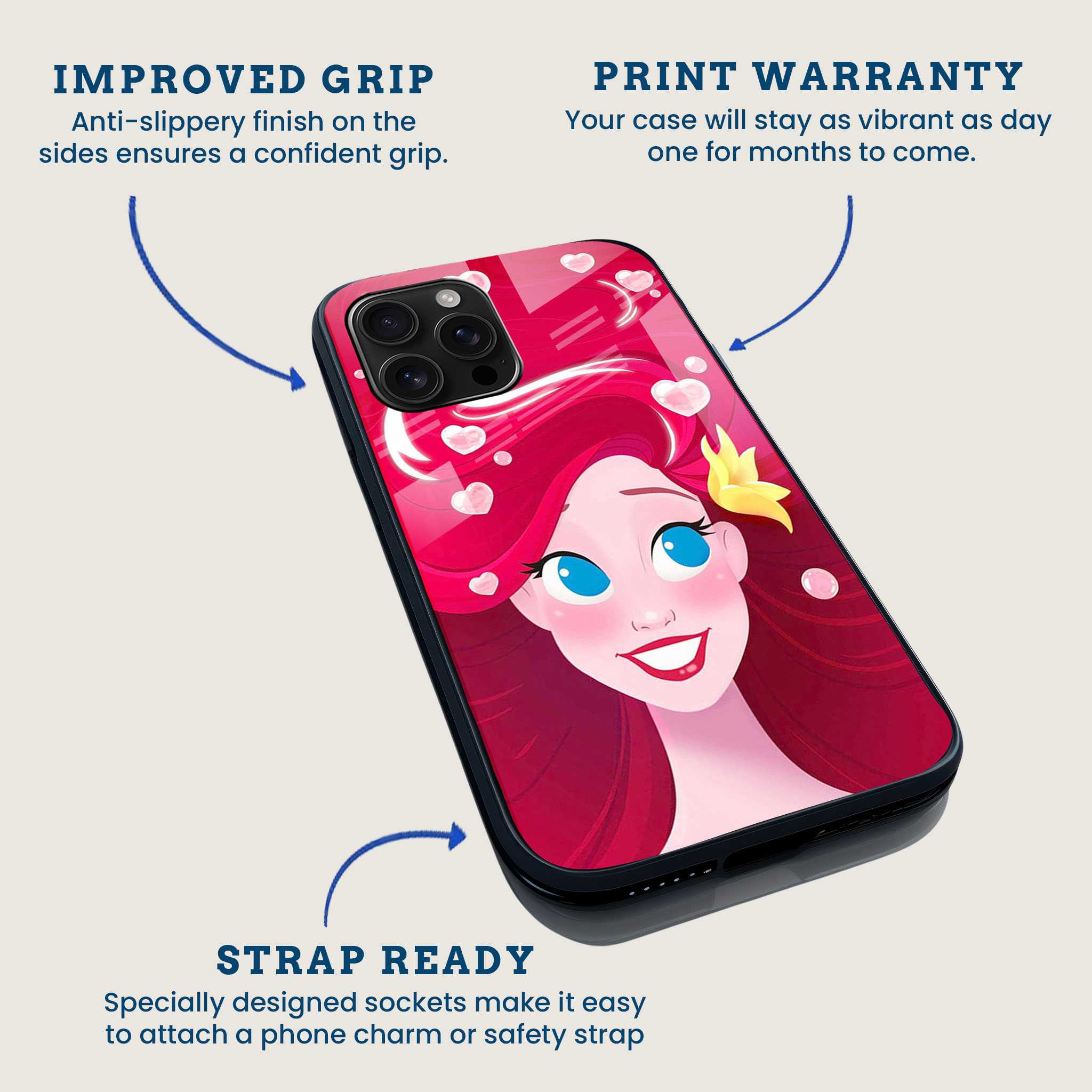 Little Mermaid Mobile Back Cover Feature Image