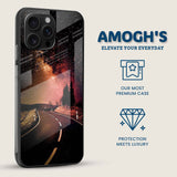 Long Starry Road Mobile Back Cover Side Image