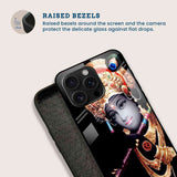 Lord Krishna Serenity Mobile Back Cover Bezel Image