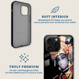 Lord Krishna Serenity Mobile Back Cover Brand Image