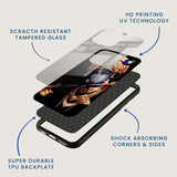 Lord Krishna Serenity Mobile Back Cover Layer Image