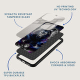 Lunar Wolf Mobile Back Cover Layer Image