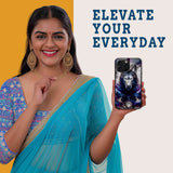Lunar Wolf Mobile Back Cover Woman Image