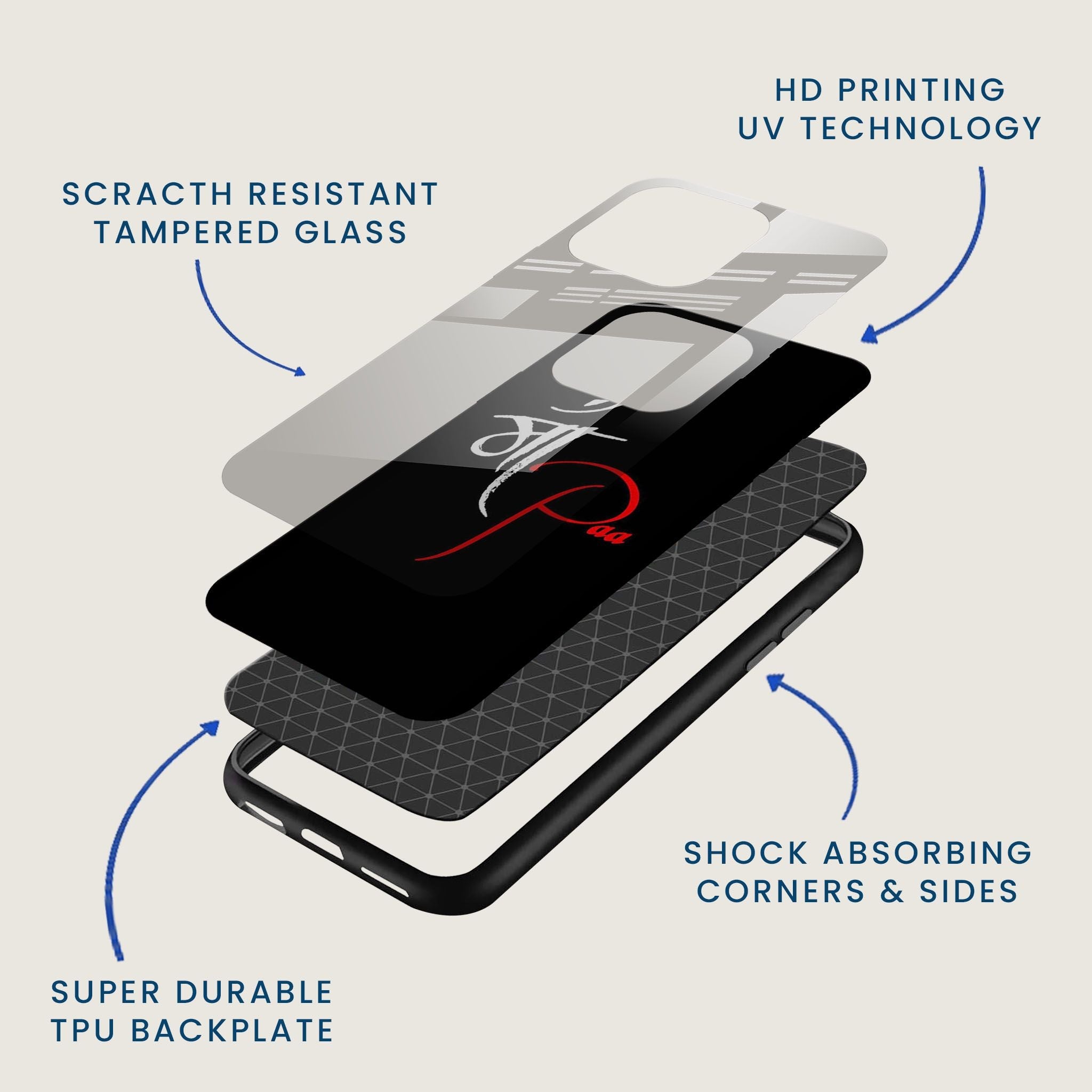 Maa Paa Mobile Back Cover Layer Image