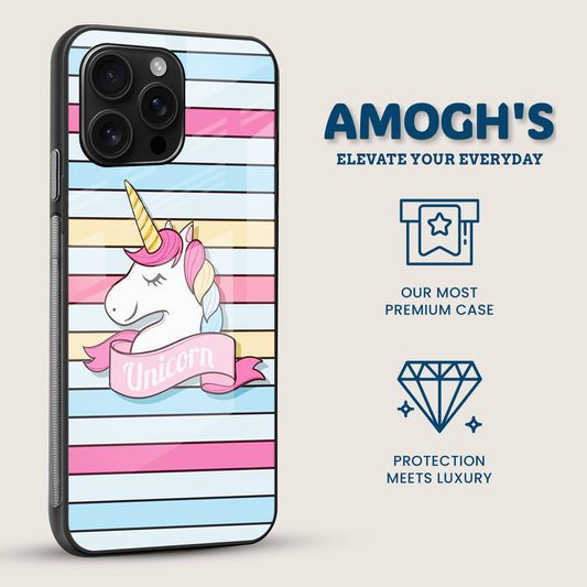 Magical Unicorn Mobile Back Cover Side Image
