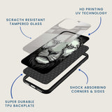 Majestic Lion Mobile Back Cover Layer Image