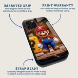 Mario Figurine Mobile Back Cover Feature Image