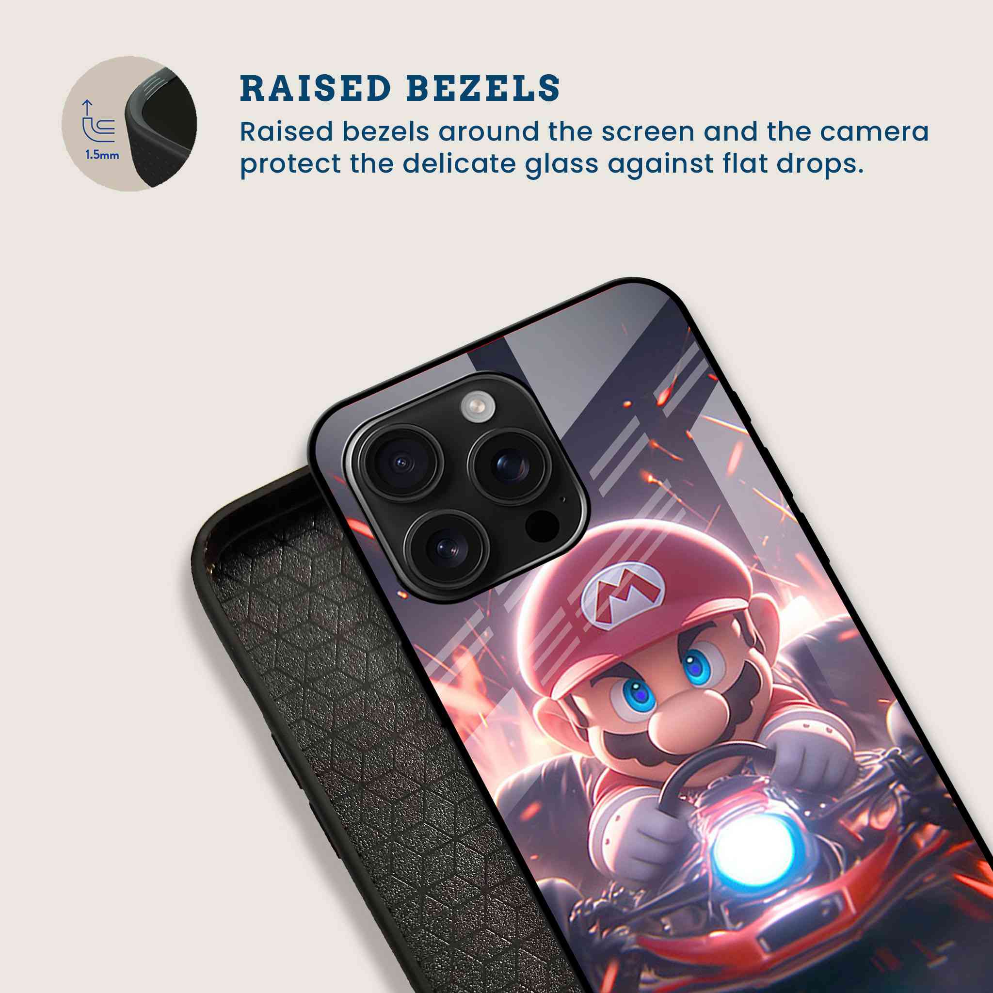 Mario Kart Mobile Back Cover Bezel Image