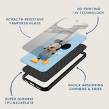 Mickey Mouse Wave Mobile Back Cover Layer Image
