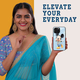 Mickey Mouse Wave Mobile Back Cover Woman Image