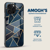 Midnight Diamonds Mobile Back Cover Side Image